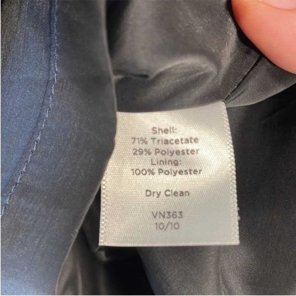 Talbots Black Elegant Pleat Front Skirt. 14. NWT.